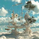 a surreal blend of quirky, whimsical, and imaginative soundscapes.