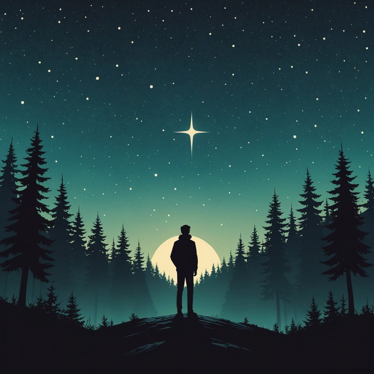 This track evokes the thrill of exploring a shadowed, unknown realm under the ominous night skies, emphasized by pulsating synthesizer rhythms enveloping the listener in a moody yet kinetic auditory experience.