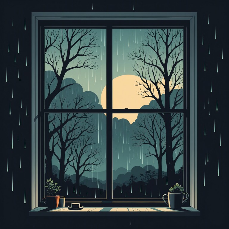 A melancholic piano intertwines with the earthy beat of stomping, conjuring images of a reflective journey through a storm, narrated by each haunting note and every firm stomp. The track carries an air of nostalgia and introspection, perfect for moments of solemn reflection or artistic inspiration.