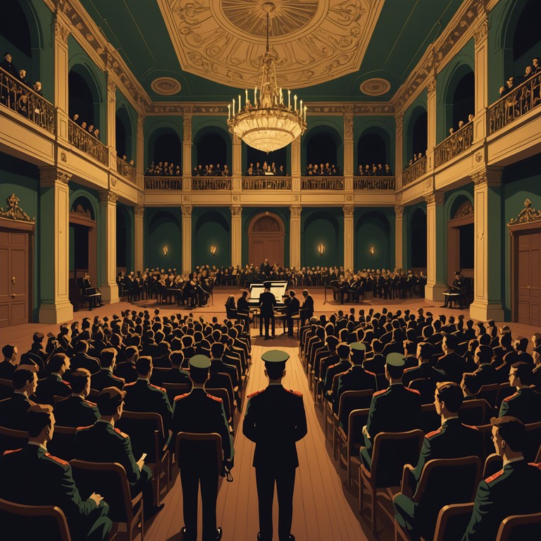 This alternative version emphasizes a more symphonic approach, where the trumpet leads a subtle orchestral backing, softening the military edges while enriching the romantic overtones. It further explores the harmony between duty bound service and deeply personal affection in a melodically structured way.