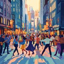 upbeat, sunny harmony of diverse world influences