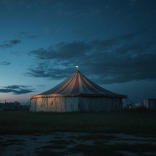 An eerie and immersive soundscape that evokes the image of silent, spectral clowns lurking in the shadows of an abandoned circus. This haunting melody played exclusively on a calliope introduces a chilling vibe, where laughter once echoed, now only the ghostly whispers remain
