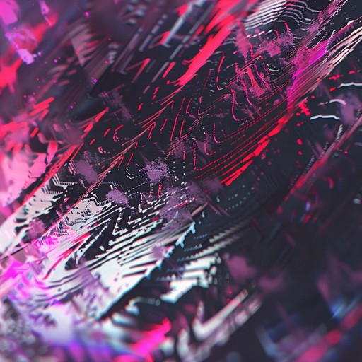 Dark, complex rhythms and glitchy effects create an introspective journey