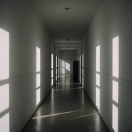 echoes through shadowy, unsettling minimalist soundscape