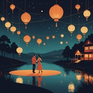 smooth cumbia rhythm under starlit sky