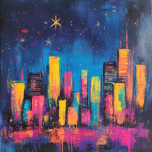 A hypnotic instrumental blending retro synths with swirling textures, evoking a surreal nocturnal voyage through illuminated cityscapes. The soundscape layers shimmering pads, mellow beats, and ethereal melodies to create an immersive chillwave experience.