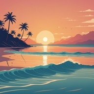 ocean waves meet dub tranquility.