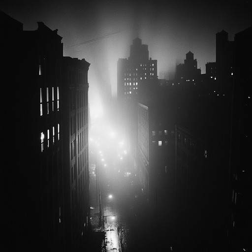 Explore a haunting urban soundscape where dark atmospheric guitar riffs converge with powerful city beats. This intense fusion delivers brooding rap metal vibes, pulling listeners into gritty, shadowy streets