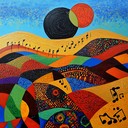 vibrant fusion of jazz and african beats igniting spirits