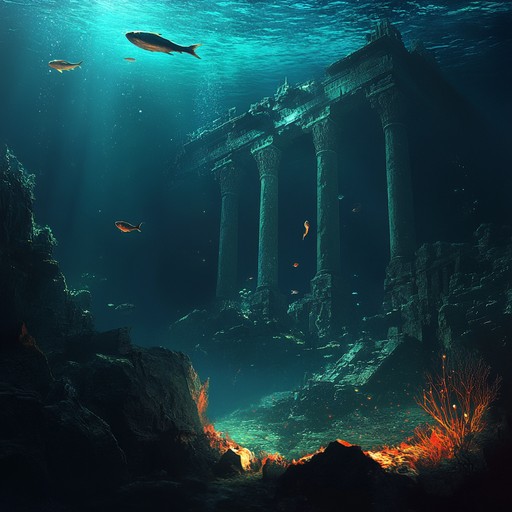 Dive deeper into the ocean's heart, where each note resonates with the mysteries of the abyss, intertwining history with mythical enchantment and serene soundscapes.