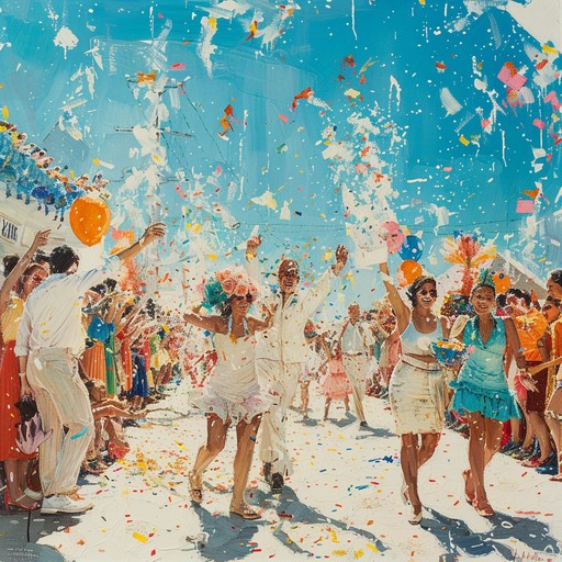 An uplifting instrumental that reflects the festive and communal spirit of a summer parade. The melody dances with light hearted rhythms and playful harmonies, invoking memories of sunlit streets, joyous crowds, and the warmth of shared celebration