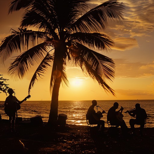 A lively instrumental that mixes cuban drum patterns with piano and guitar, reminiscent of tropical beach parties. It's a celebration of rhythm and melody, bringing the warmth and joy of a sunny havana evening to life.