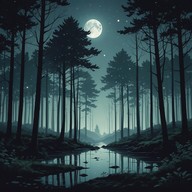sublime lunar echoes soothe the restless soul