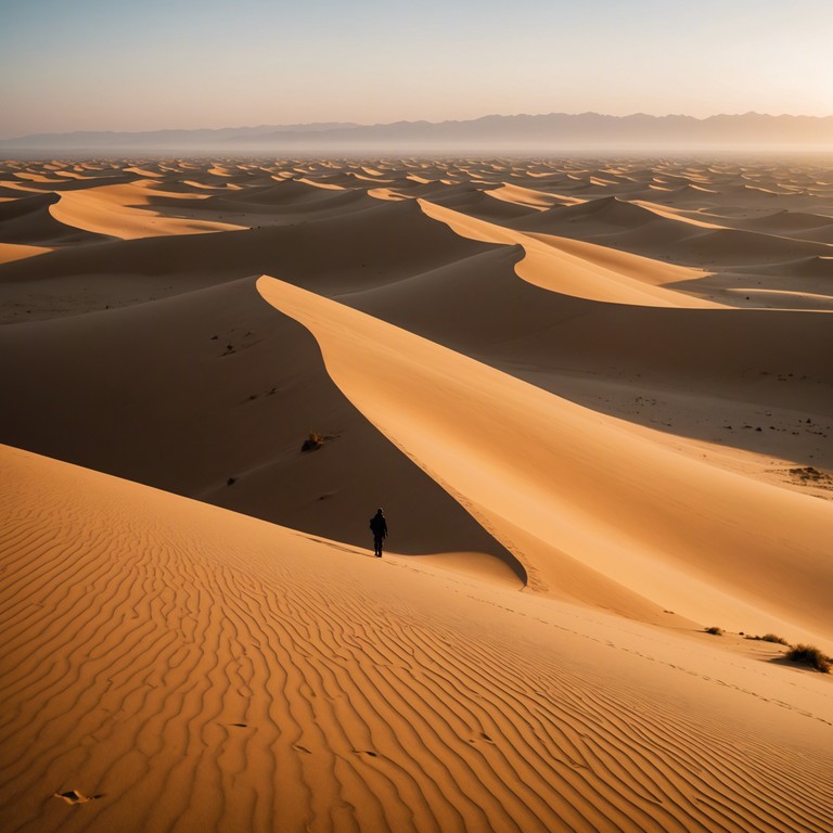 Echoes of the sands explores the depths of middle eastern musical heritage, blending historical themes with contemporary tones, driven by the profound sounds of the oud. This composition serves as both a musical journey and a cultural exploration, resonating with the mystery and spirituality of the ancient middle east.