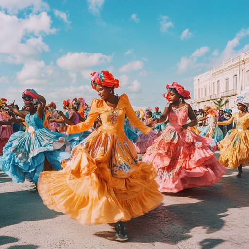 This piece is designed to embody the vibrant and joyful essence of a lively festival, incorporating the sounds and energy that makes such events unforgettable. The music features a dynamic range, building from soft whispers to a climactic celebration, mimicking the human journey from quiet moments to grand celebrations.