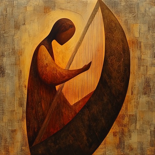 A gentle instrumental that merges the heartfelt emotions of love with the simplicity of a nursery rhyme, played delicately on the harp to soothe and comfort.