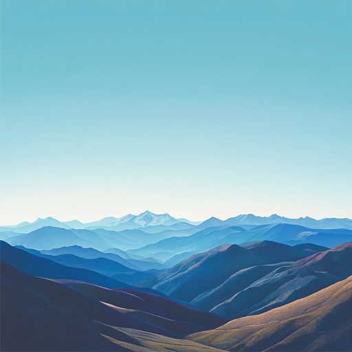 This track blends vibrant percussive elements with sweeping melodies to evoke the joy and freedom found in vast mountain landscapes. Drawing inspiration from folk traditions, the playful yet majestic essence will fill listeners with exuberance. Celebrate nature’s grandeur through rhythmic and melodic dance like motifs, painting vivid pictures of mountain vistas and soaring spirits.