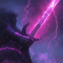electrifying guitar licks with powerful drumming session