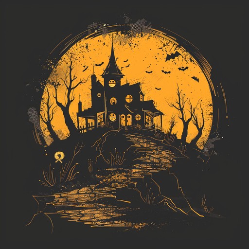 This unnerving composition features ominous drones, dissonant tones, and chilling sound effects that create a sense of impending doom. The haunting atmosphere is punctuated by occasional distant screams and ghostly whispers, adding to the overall feeling of dread and despair.