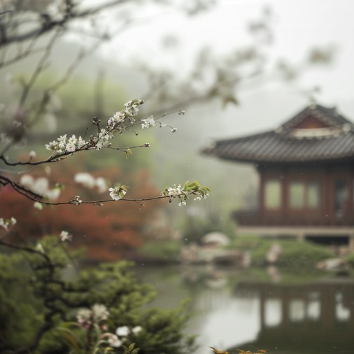 This tranquil instrumental k pop track provides a calming sonic experience, reminiscent of a blooming garden in spring. Incorporating traditional korean instruments, the music fosters a serene atmosphere that soothes the soul and mind.
