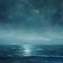 a fusion of cosmic melodies with serene aquatic sounds