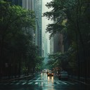 seamless blend of city rhythms and forest sounds