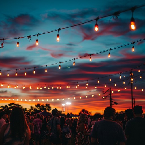 Experience the euphoric vibes of an endless sunset groove, where warm and rhythmic cumbia beats meld with festive melodies creating an atmosphere of joy and celebration.