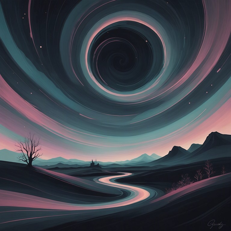 This track takes listeners on a surreal journey through a soundscape filled with deep, reverberating synths and a hauntingly beautiful melody that mimics forgotten memories swirling in dreams. The calm yet complex layers of sound create a soundscape that is at once nostalgic and futuristic, inviting listeners into a world of introspection and mystery.