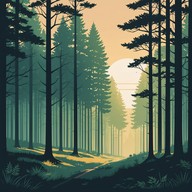 soothing tones mimic gentle forest sounds
