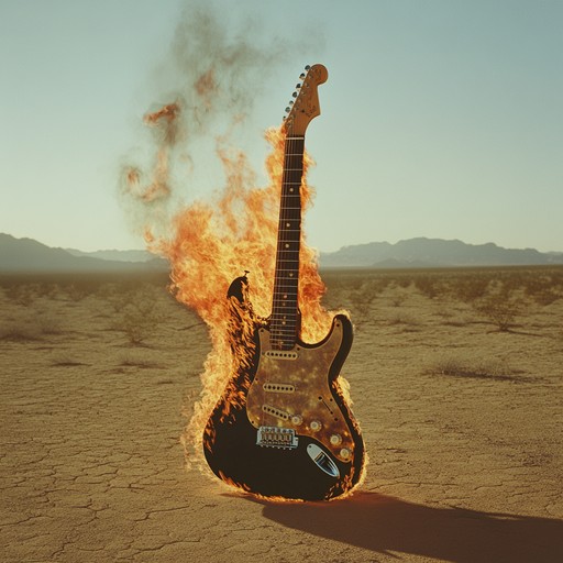 This instrumental track combines the raw power of heavy metal guitar riffs with the pulsating beats of traditional middle eastern percussion, creating an intense and exhilarating sonic experience that evokes both anger and passion.
