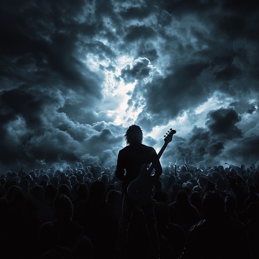 An intense and explosive instrumental with aggressive guitar riffs, deep bass lines, and thunderous drums creating a rebellious atmosphere. The composition embodies the spirit of defiance, perfect for those moments of resistance and breaking free from constraints. It captures the raw energy and fervor of a protest, aimed at stirring up emotions and galvanizing listeners into action.