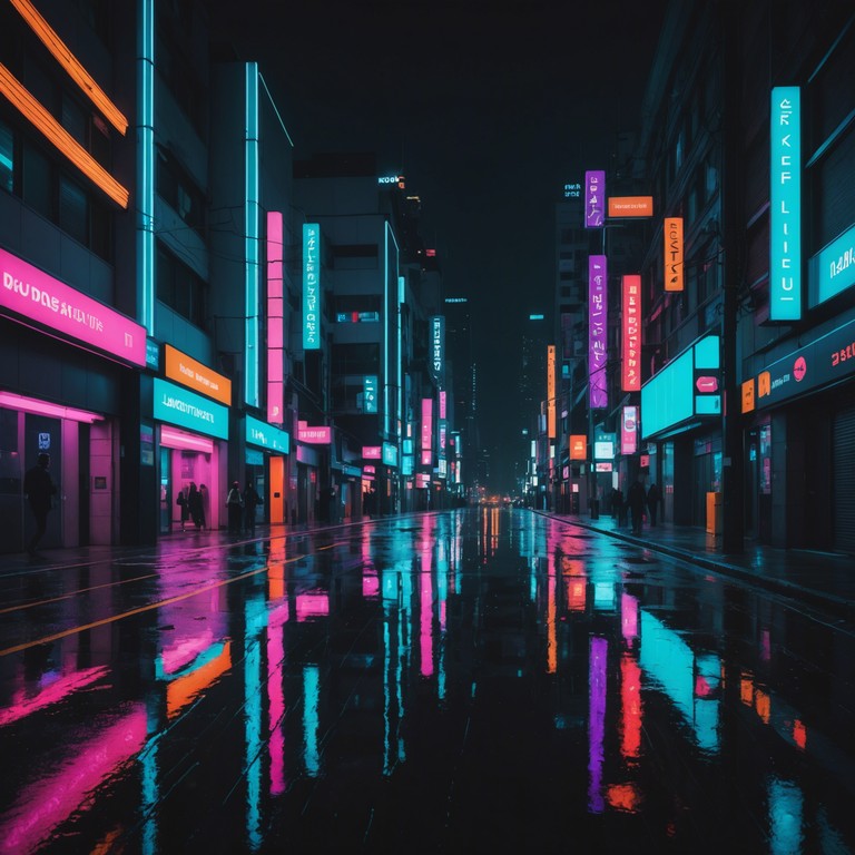 In this track, ethereal synthesizer melodies intertwine with sharp, rhythmic beats typical of new jack swing, creating a dreamlike dance floor readiness. Echo effects and gentle swells of bass bring a surreal quality that invites the listener into a hypnotic, groovy dreamscape.