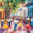a lively swing piece infused with vibrant caribbean rhythms.