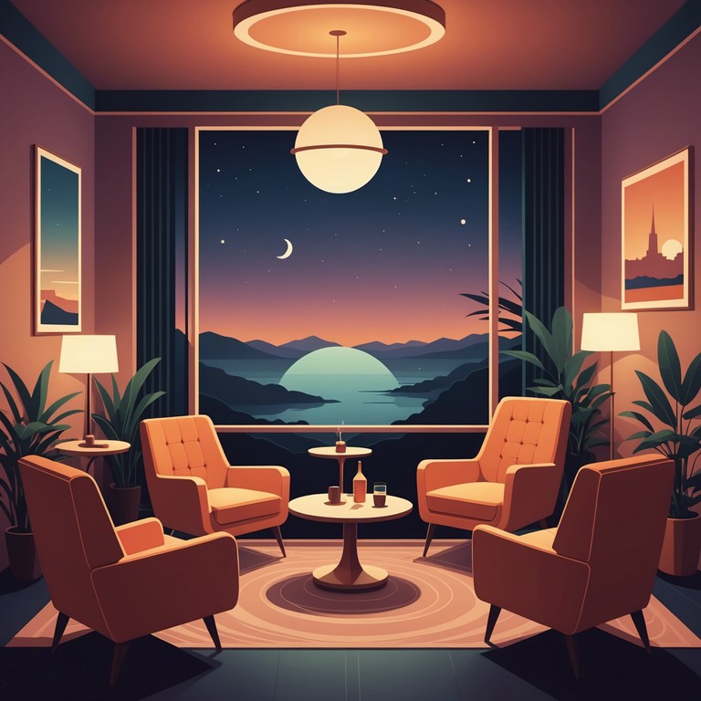 Echoes of velvet jazz invites you to a lush soundscape where plush saxophone melodies float over mellow nocturnal rhythms, embodying the spirit of a tranquil, sophisticated night out at a jazz lounge