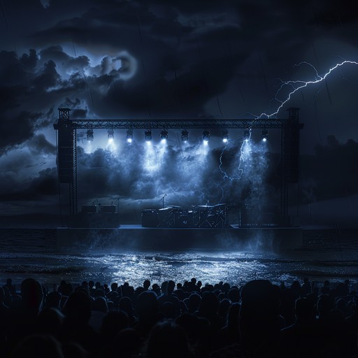 An electrifying rock piece that evokes the intensity and power of a battle amidst a raging thunderstorm. The track is characterized by dramatic guitar solos, heavy riffs, and thunderous drums, capturing the epic struggle and elemental fury. The dynamic range shifts from calm before the storm to an all out guitar driven explosion, making it perfect for high energy moments and climactic scenes.