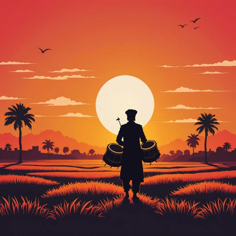 This track combines the soul stirring rhythms of traditional punjabi music with a modern emotional twist, creating a deep and impactful listening experience. The use of the dhol adds authenticity and a powerful dynamic to the melody, while the arrangement brings out a profound sense of nostalgia and longing intertwined with bursts of joy and celebration.