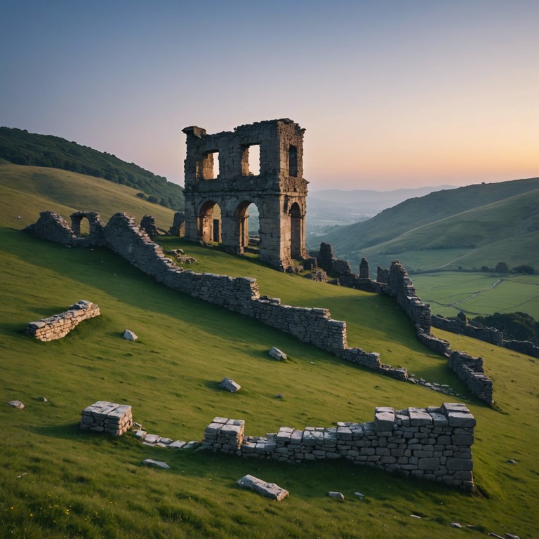 An orchestral masterpiece that channels the spirits of ancient times with a powerful string section leading, crafting an emotional landscape that both celebrates and mourns the complexities of historical narratives.