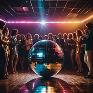 uplifting beats, funky bass, vibrant disco grooves.