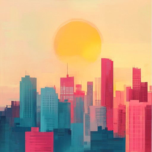 This track blends ambient pop with urban beats and synthesized melodies, evoking the dynamic pulse of city life. It paints a sonic picture of dreams and ambitions, building a sense of hope amidst the concrete jungle.