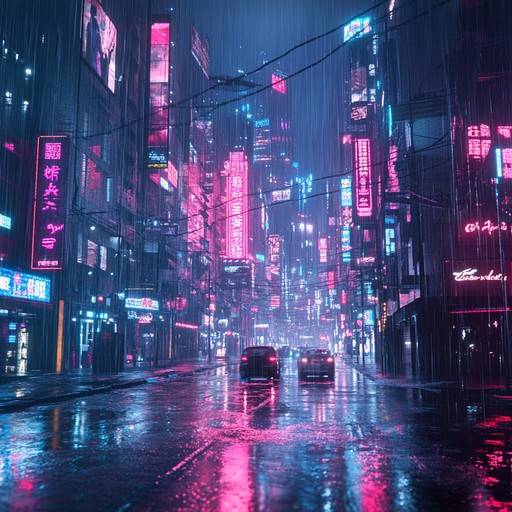 This track captures the essence of a bustling cityscape with an underlying dreamlike quality. The soothing electronic elements blend seamlessly with gentle melodies to create a sense of tranquility amidst urban chaos. Imagining city lights reflecting off wet pavement after a light rain