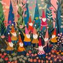 playful gnomes orchestrate whimsical garden adventure symphony