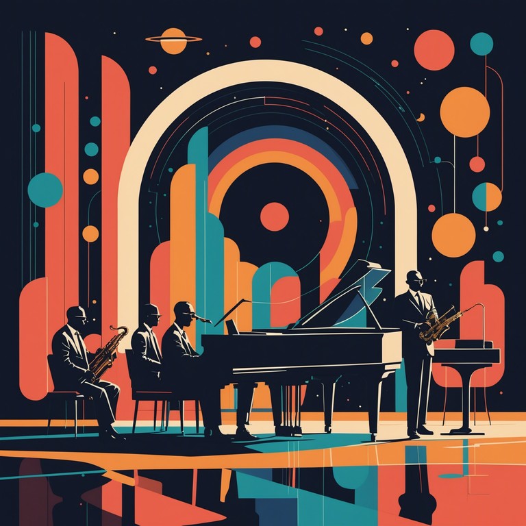 Imagine a world where traditional jazz clubs meet the pulse of modern electronic music festivals. This track captures the essence of both worlds, merging them into a transformative musical journey.