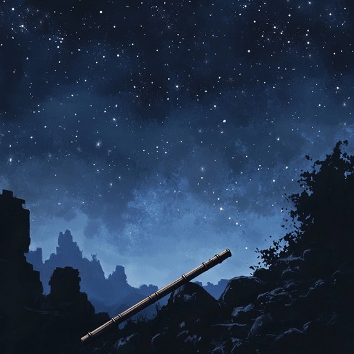 In this track, a lone bamboo flute channels the ancient and mystical energies of a forgotten civilization under a starry night. The melodies are reflective and evoke the spirits of the past, flowing seamlessly at a contemplative 120 bpm. This artistic selection combines the haunting sound of the flute with minimalist electronic overlays to bridge the ancient with the modern.