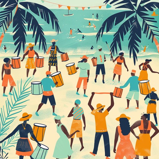 This track captures a sun soaked caribbean festival with lively steel drum melodies, rhythmic percussion, and uplifting energy. Ideal for scenes of joyful dancing and island celebrations.