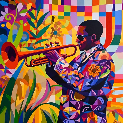 The song features energetic latin jazz rhythms and melodies designed to inspire feelings of empowerment, passion, and self confidence. The vibrant trumpet drives the piece forward, creating an uplifting atmosphere that encourages listeners to embrace their inner strength.