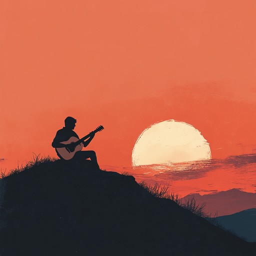 A deeply reflective instrumental piece capturing the serenity and emotional depth of the brazilian sertanejo genre. The acoustic guitar leads a contemplative journey, painting vivid pictures of sunset drenched landscapes and the profound stillness of rural life. This composition invites listeners to reflect on their own journeys, drawing on the heartfelt traditions of sertanejo to evoke nostalgia, tranquility, and introspection.