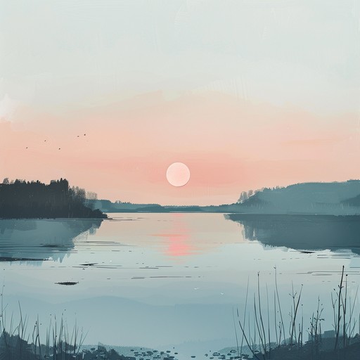 A tranquil instrumental piece that captures the beauty of a golden sunset over calm waters. The gentle sounds of an acoustic guitar weave together with soft, ambient synths to evoke a peaceful, reflective mood. Perfect for ending the day on a serene note.