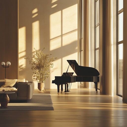 A captivating instrumental track blending smooth jazz piano lines with gentle house beats, creating a tender and uplifting atmosphere perfect for relaxing summer afternoons or cozy indoor settings.