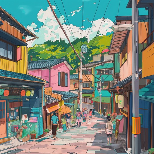 This instrumental track creates an upbeat and joyful atmosphere, perfect for anime scenes brimming with enthusiasm and energy. Featuring synthesizers with bright leads, punchy basslines, and lively percussion, it embodies the playful spirit of anime adventures on a sunny day.