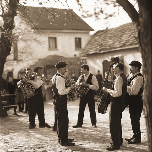 Immerse yourself in a sentimental journey with traditional klezmer melodies, capturing the nostalgic essence and deep emotional layers of yiddish heritage, perfect for those longing for a connection to the past